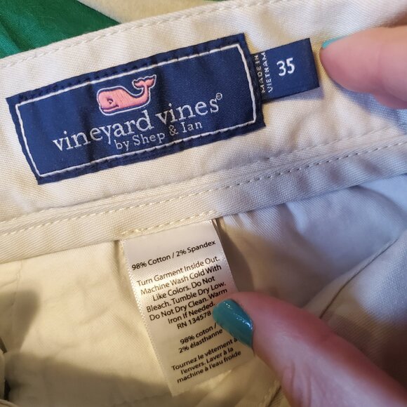 Vineyard Vines 9 Inch Stretch Breaker Shorts Men's Size 35 - Picture 4 of 7